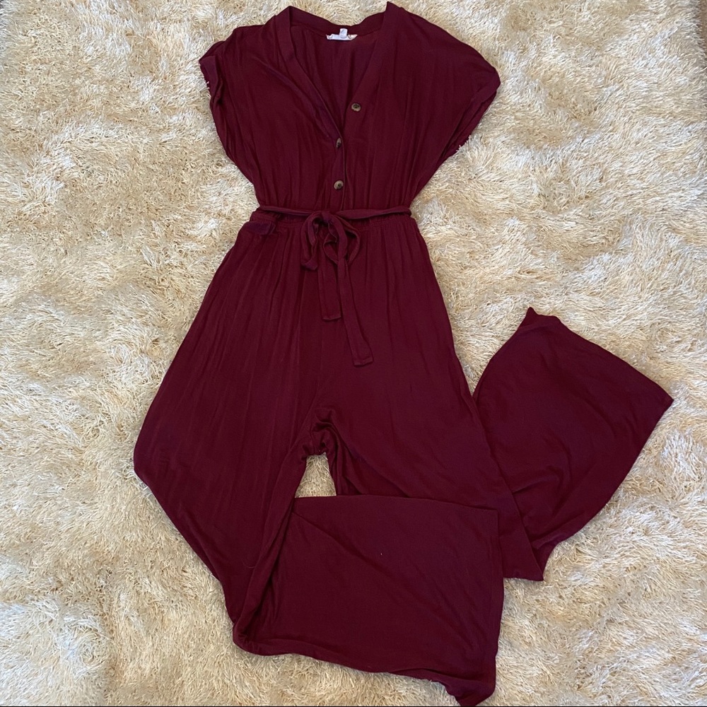 Wide Leg Comfy Jumpsuit